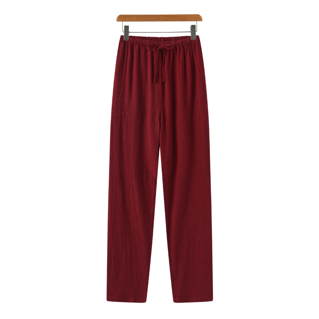 Saluzzo - Linen Pantalon (Slim Fit)