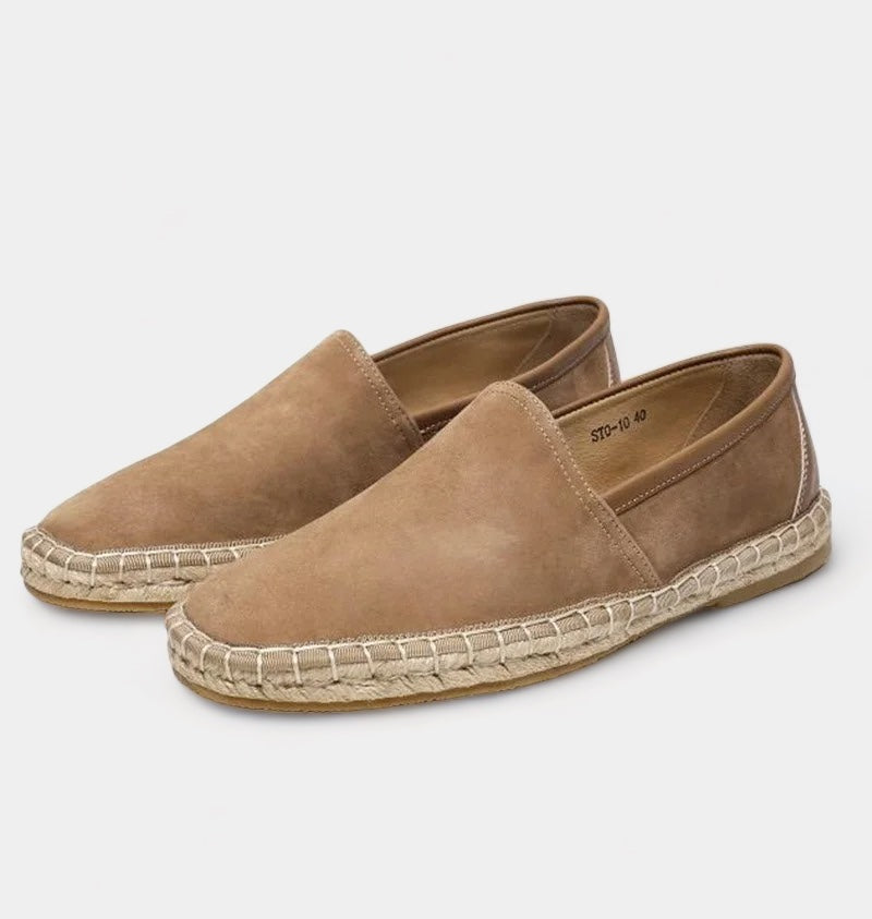 Valentia Tressed Suède Loafers