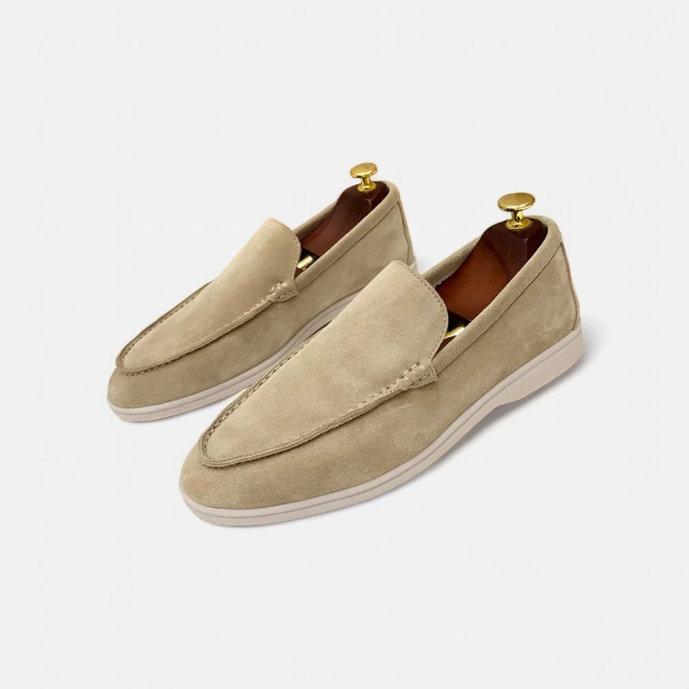 Positano Suède Leather Loafers