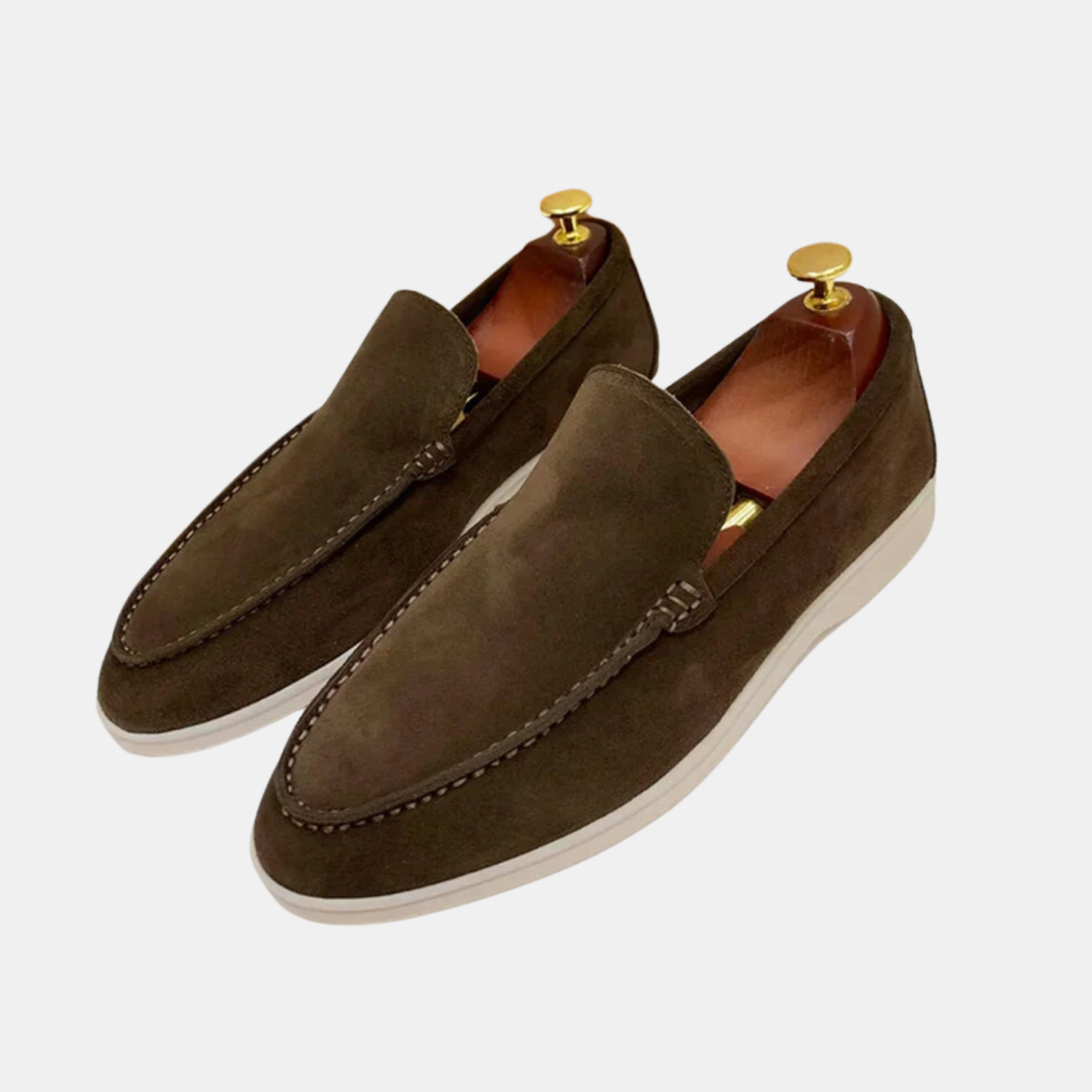 Positano Suède Leather Loafers