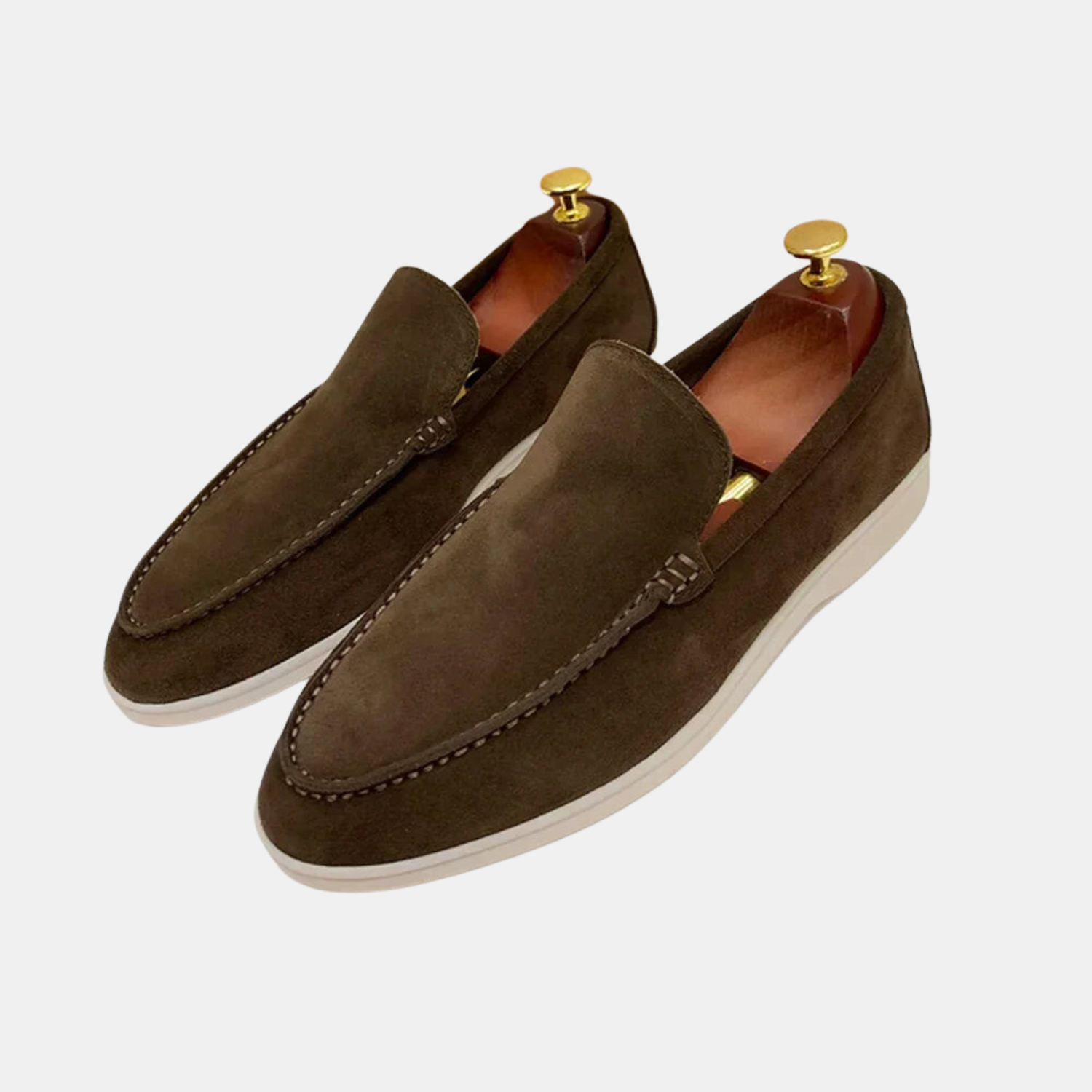 Positano Suède Leather Loafers