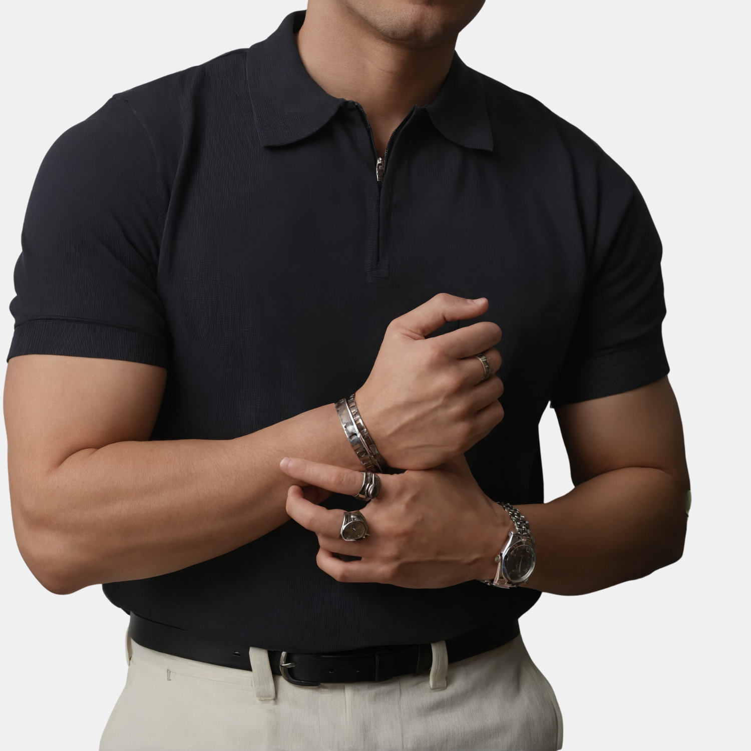 Aosta Zip Polo