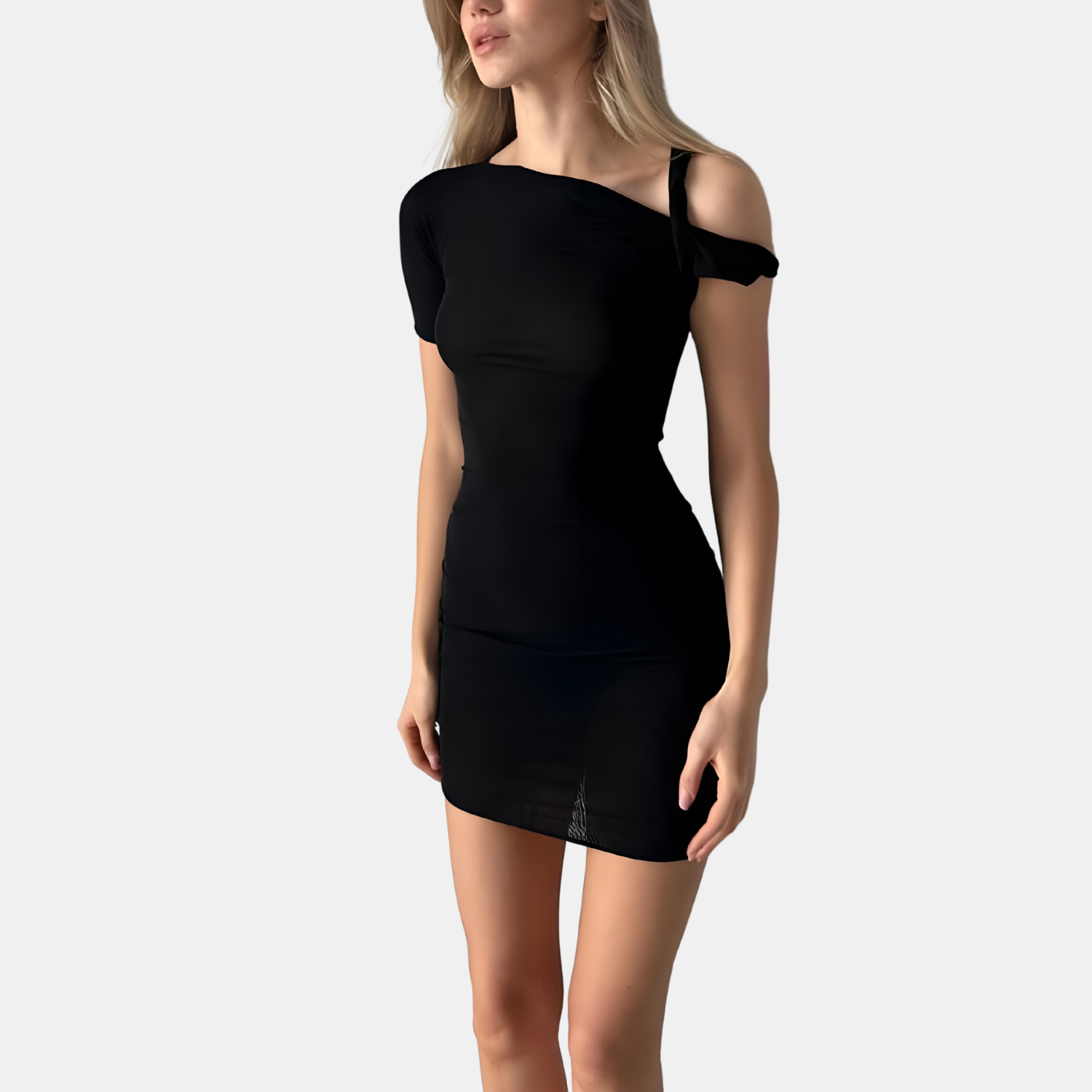 Norah twisted mini dress