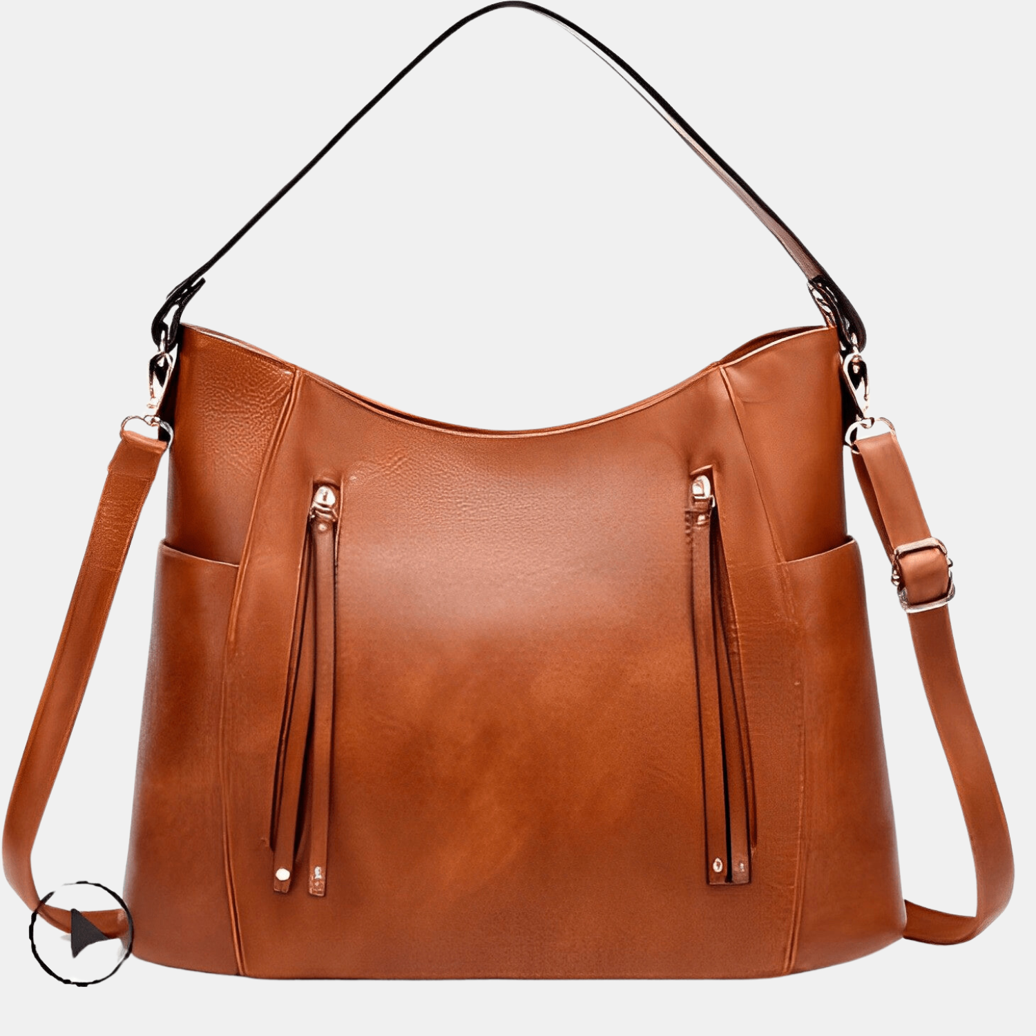 Georgia | Stylish vintage leather bag