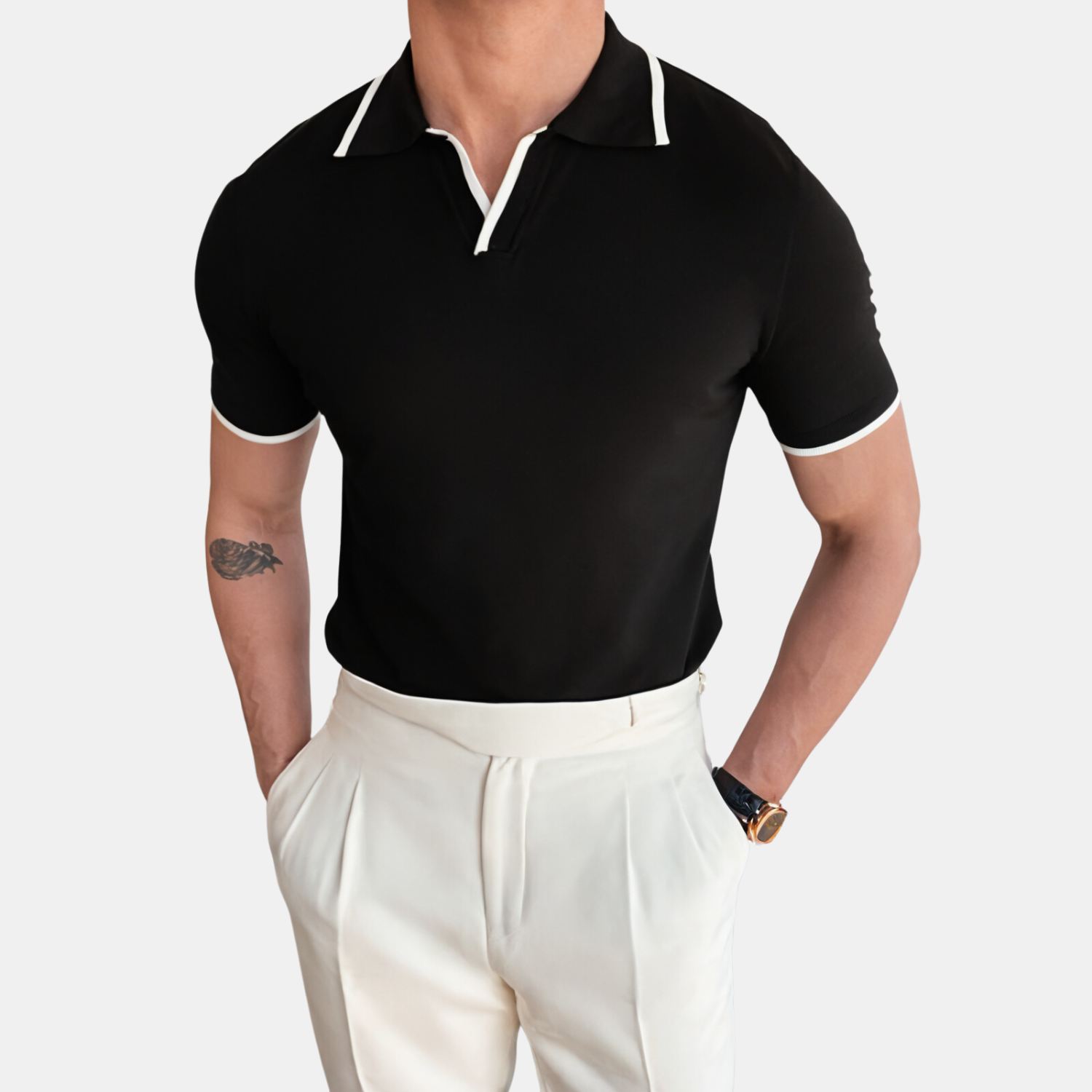 Belluno Lapel Polo