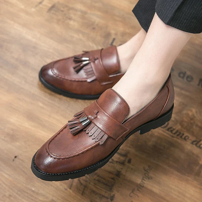 Bari Leaher Oxfort Loafers