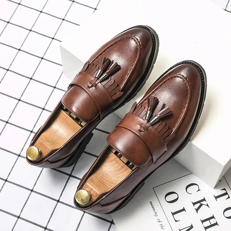 Bari Leaher Oxfort Loafers