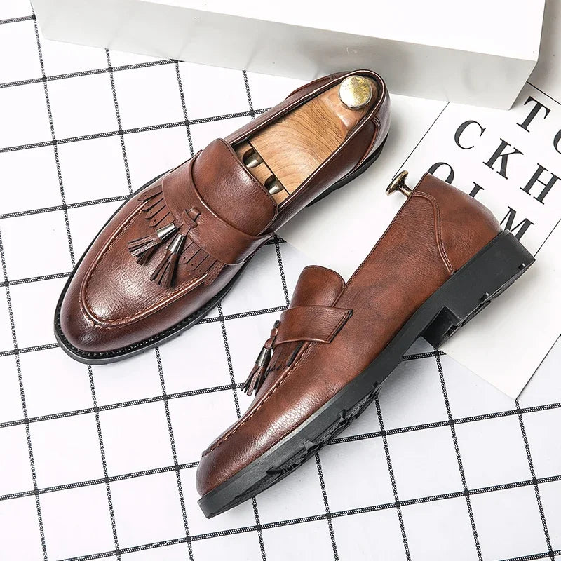 Bari Leaher Oxfort Loafers