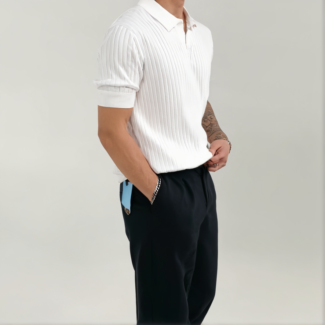 Nizza - Ribbed Cotton Polo